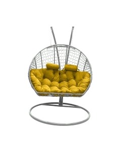 Кресло подвесное Craftmebelby Кокон Двойной Премиум Кольца