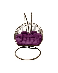 Кресло подвесное Craftmebelby Кокон Двойной Премиум Зигзаг