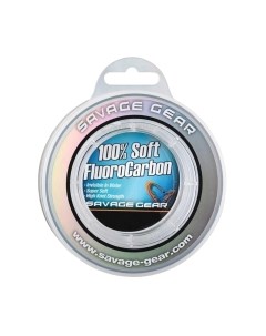 Леска флюорокарбоновая Soft Fluoro Carbon 0.60мм 20м 21.6кг / 54855 Savage gear