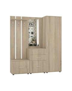 Секция в прихожую Интермебель Визит-1