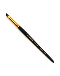 Кисть для рисования ПАЛИТРА Синтетика скошенная 7 / пЖS6-07.05Ж Палитра