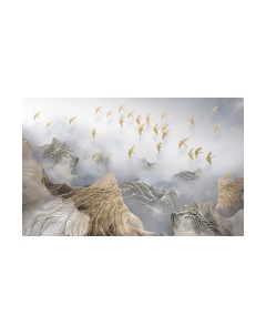 Фотообои листовые Vimala Лебеди в горах