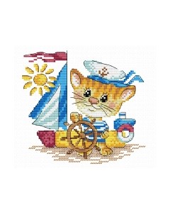 Набор для вышивания Морской волк / М-055м М.п.студия