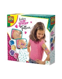 Набор временных татуировок Блестящие модные / 14142 Ses creative