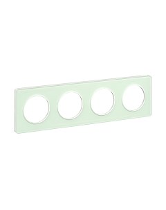 Рамка для выключателей и розеток Schneider Electric Odace S52P808S Schneider electric