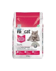 Наполнитель для туалета RO-CAT Комкующийся натриевый бентонитовый без аромата Ro-cat