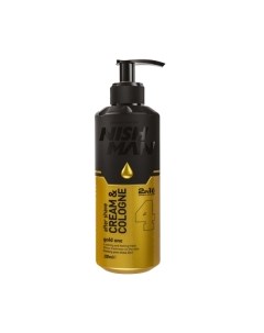 Крем после бритья NishMan 04 After Shave Cream Cologne Gold One 2 in 1 Nishman