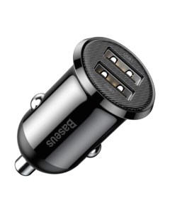 Зарядное устройство автомобильное Baseus Grain Pro 4.8А / CCALLP-01