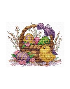 Набор для вышивания Праздничное лукошко / М-506М М.п.студия