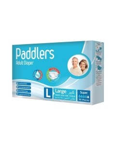 Подгузники для взрослых Paddlers Jumbo Pack 3 Large