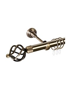 Карниз для штор Grace D25Г + наконечники Булава Ас форос