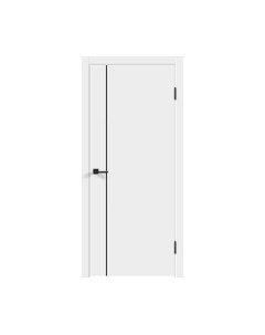 Дверь межкомнатная Velldoris Эмаль Flat M1 70x200 без врезки
