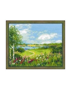 Набор для вышивания Тропинка к пруду / 1604 Риолис