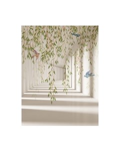 Фотообои листовые Citydecor Flower Tunnel 3D 4