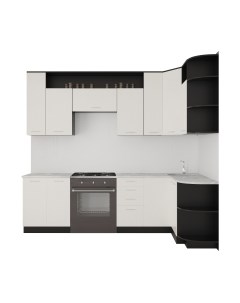 Кухонный гарнитур Артём-Мебель Виола СН-114 без стекла ДСП 2.6x1.5 Правая Артём-мебель