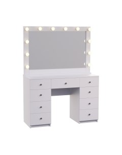 Туалетный столик с зеркалом Мир Мебели SV-64 с подсветкой Мир мебели