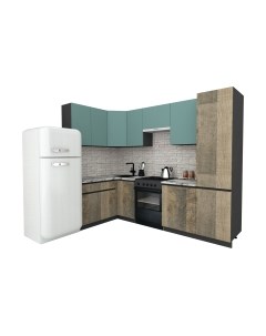 Кухонный гарнитур ВерсоМебель Эко-8 1.4x2.7 левая Версомебель