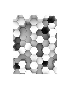 Фотообои листовые Vimala 3D Шестиугольники 5