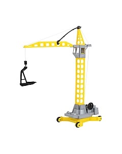 Кран игрушечный Полесье Агат на колесиках большой / 57167