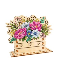 Набор для вышивания Цветочная композиция / О-018М М.п.студия