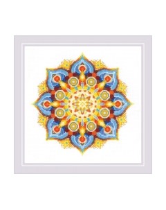 Набор для вышивания Мандала Энергия / 1963 Риолис