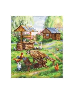 Набор для вышивания Беспокойное хозяйство / НВ-750М М.п.студия