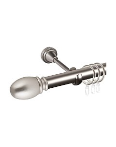 Карниз для штор АС ФОРОС Grace D25Г составной + наконечники Белуно Ас форос