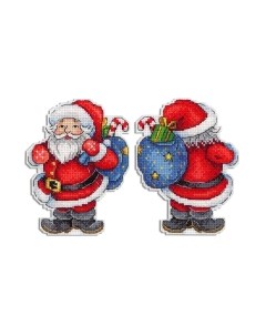 Набор для вышивания Веселый Санта / Р-584М М.п.студия