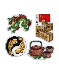 Набор для вышивания Китай. Магниты / Р-335М М.п.студия