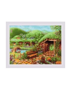 Набор для вышивания Зеленые холмы / 1904 Риолис