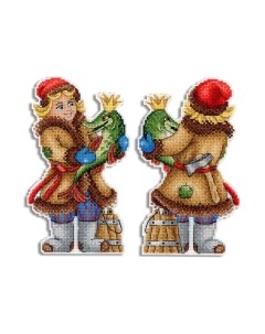 Набор для вышивания По велению Емели / Р-403М М.п.студия