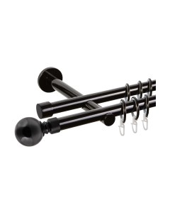 Карниз для штор АС ФОРОС Dance D19Г/19Г + наконечники Шар большой Ас форос