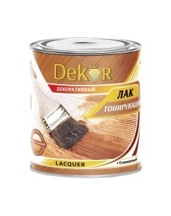 Лак Dekor Тонирующий декоративный для дерева