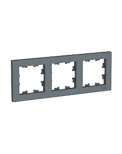 Рамка для выключателей и розеток Systeme (Schneider) Electric AtlasDesign ATN000703 Systeme (schneider) electric