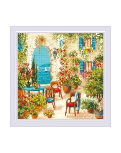 Набор для вышивания Южный дворик / 1863 Риолис