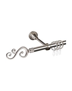 Карниз для штор АС ФОРОС Grace D16Г составной + наконечники Лоза Ас форос