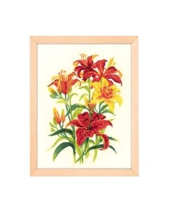 Набор для вышивания Солнечные лилии / 1782 Риолис