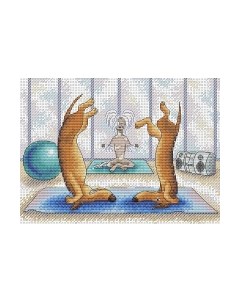 Набор для вышивания Веселое равновесие / М-196М М.п.студия