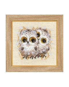 Набор для вышивания Маленькие совята / 1755 Риолис