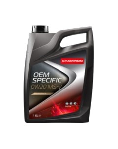 Моторное масло Champion OEM Specific MS-V 0W20 / 8229572