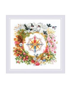 Набор для вышивания Компас / 1881 Риолис