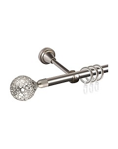 Карниз для штор АС ФОРОС Grace D16Г составной + наконечники Метеор Ас форос