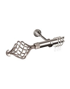 Карниз для штор АС ФОРОС Grace D25Г + наконечники Ажур 245 Ас форос