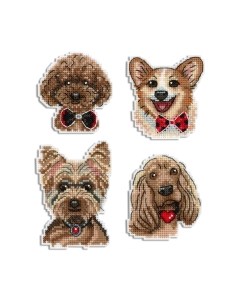 Набор для вышивания Собачки / Р-825М М.п.студия