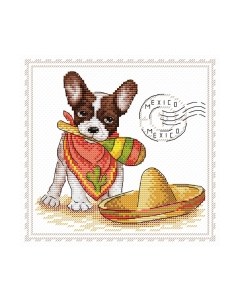 Набор для вышивания Мой верный друг. Мексика / М-069м М.п.студия