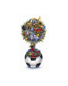 Набор для вышивания Мечта мальчишки / НВ-716М М.п.студия