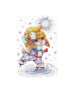 Набор для вышивания Модный фигурист / М-650М М.п.студия