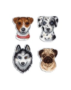 Набор для вышивания Кто сказал Гав? Магниты / Р-409М М.п.студия