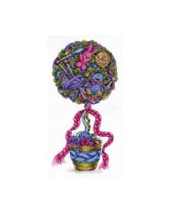 Набор для вышивания Топиарий уюта / НВ-690М М.п.студия