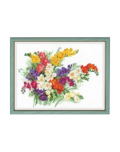Набор для вышивания Фрезии / 1561 Риолис